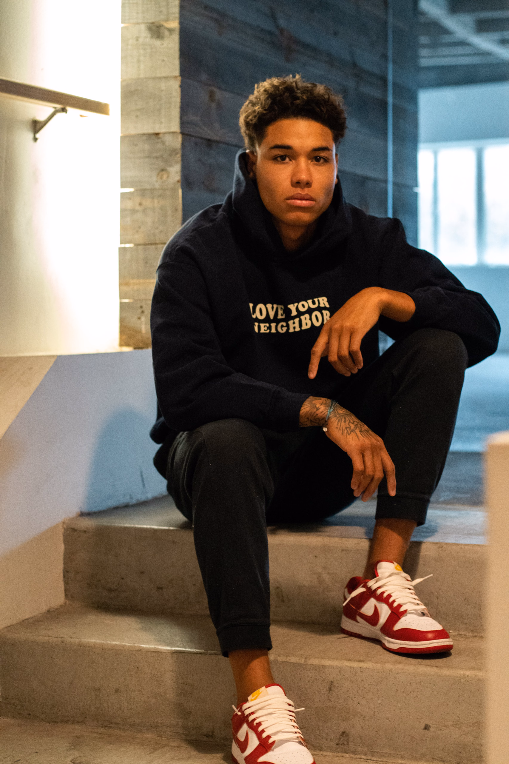 Young adult merch event photo